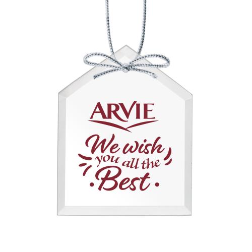 Corporate Gifts - Ornaments - Starfire Ornament - House Imprinted 