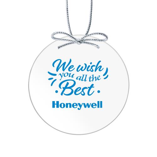 Corporate Gifts - Ornaments - Starfire Ornament - Circle Imprinted