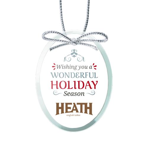 Corporate Gifts - Ornaments - Jade Ornament  - Oval Full Color