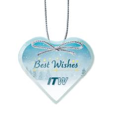  Jade Ornament - Heart Full Color - Ornaments