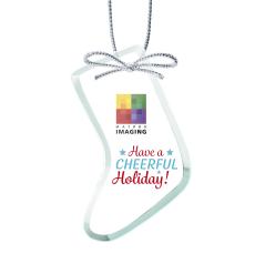 Jade Ornament - Stocking Full Color - Corporate Gifts