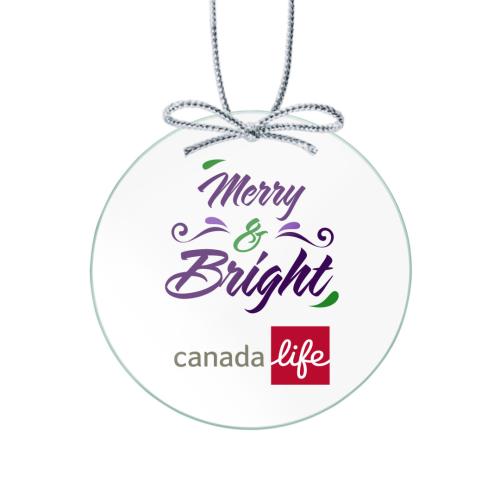 Corporate Gifts - Ornaments - Jade Ornament - Circle Full Color