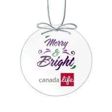 Jade Ornament - Circle Full Color - Corporate Gifts