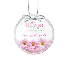 Optical  Ornament - Round Full Color - Corporate Gifts