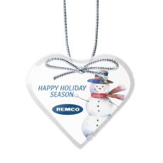 Starfire Ornament - Heart Full Color - Corporate Gifts