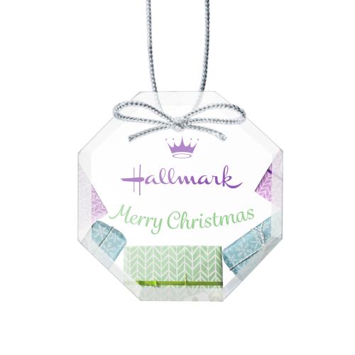 Corporate Gifts - Ornaments - Starfire Ornament - Octagon Full Color