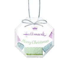 Starfire Ornament - Octagon Full Color - Corporate Gifts
