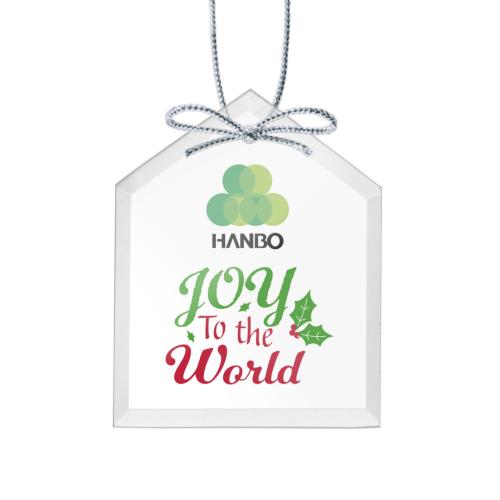 Corporate Gifts - Ornaments - Starfire Ornament - House Full Color