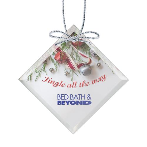 Corporate Gifts - Ornaments - Starfire Ornament - Square Full Color