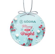 Starfire Ornament - Circle Full Color - Corporate Gifts