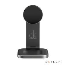 SATECHI 3-in-1 Qi2 Wireless Charging Stand Type A,C,G Plugs - Power Banks