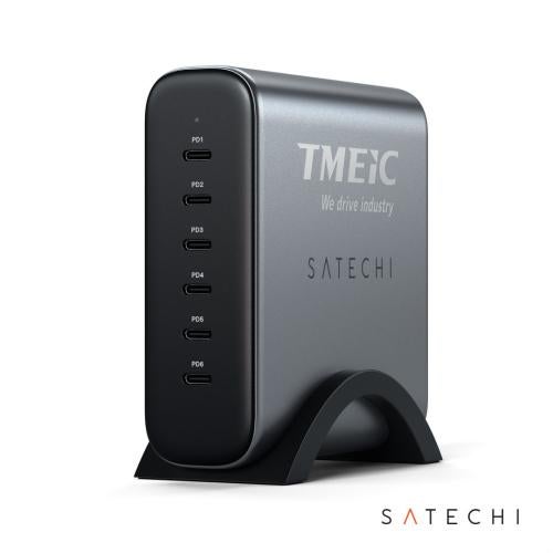 Promotional Products - Tech & Accessories  - Power Banks - SATECHI® 200W USB-C 6-Port PD GaN Charger