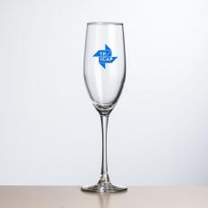 Connoisseur Flute - 8oz - Imprinted - Barware