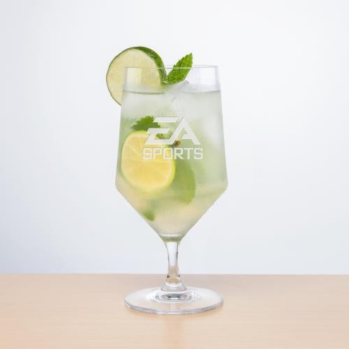 Corporate Gifts - Barware - Martini Glasses - Tucson Cocktail - Deep Etch