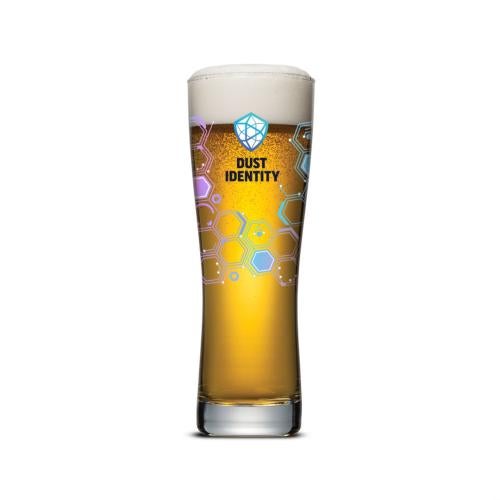 Corporate Gifts - Barware - Pilsners & Steins - Wilburton Pilsner - Full Color