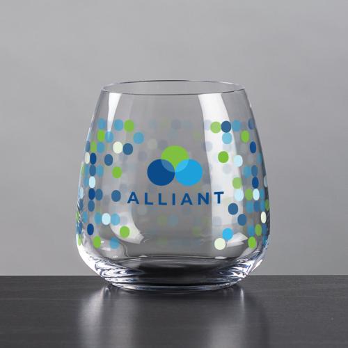 Corporate Gifts - Barware - On the Rocks Glasses - Hogarth OTR - Full Color