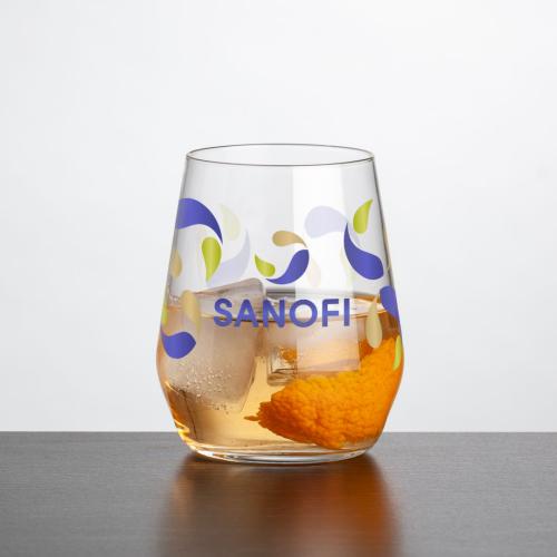 Corporate Gifts - Barware - On the Rocks Glasses - Germain DOF - Full Color