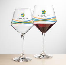 Tucson Burgundy Wine - Full Color - Barware