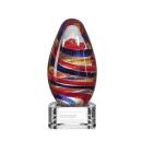 Zenith Clear on Paragon Base Tear Drop Glass Award