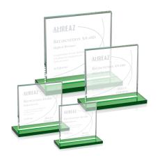 Sahara Green Crystal Award - Awards and Trophies