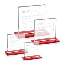 Sahara Red Crystal Award - Awards and Trophies