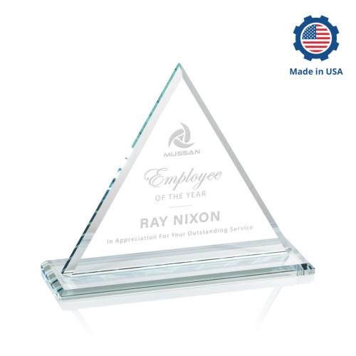 Awards and Trophies - Crystal Awards - Dresden Pyramid Crystal Award