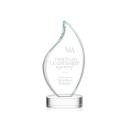 Odessy Clear on Alberton Base Flame Crystal Award