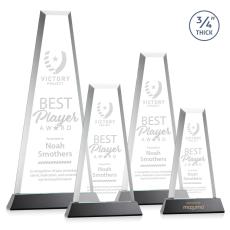 Imperial Tower on Newhaven Base - Black - Awards and Trophies