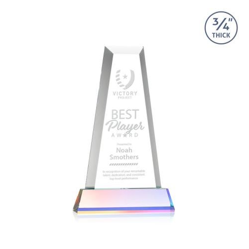 Awards and Trophies - Crystal Awards - Imperial Tower on Newhaven Base - Prismatic