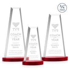 Imperial Tower on Alberton Base - Red - Awards and Trophies