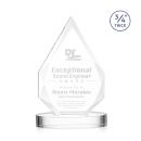 Hawthorne Clear on Alberton Base Peaks Crystal Award