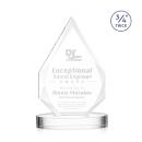 Hawthorne Clear on Alberton Base Peaks Crystal Award