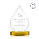 Hawthorne Gold on Alberton Base Peaks Crystal Award