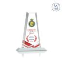 Imperial Full Color White Towers Crystal Award