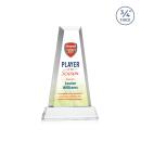 Imperial  Full Color Clear on Newhaven Base Towers Crystal Award