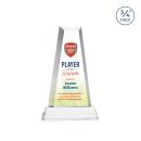 Imperial  Full Color Clear on Newhaven Base Crystal Award