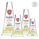 Imperial  Full Color Clear on Newhaven Base Crystal Award