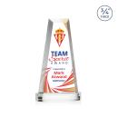 Imperial Full Color Clear on Alberton Base Towers Crystal Award