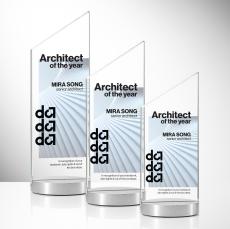 Islington Full Color Peaks Crystal Award - Crystal Awards