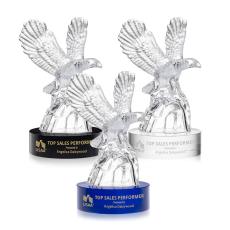 Malvina Eagle Animals Crystal Award - Unique Awards