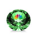 Gemstone Full Color Emerald Crystal Award