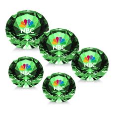 Gemstone Full Color Emerald Crystal Award - Awards and Trophies