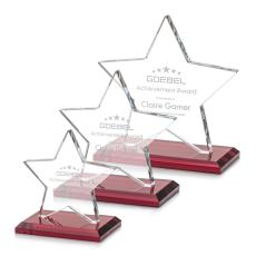 Employee Gifts - Sudbury Red Star Crystal Award
