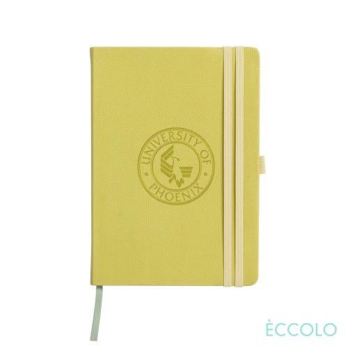 Promotional Products - Journals & Notebooks - Hardcover Journals - Eccolo®  Vogue Textured Journal w/Elastic