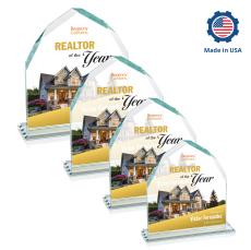 Montibello Full Color Peaks Crystal Award - Crystal Awards