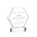 Barnett Clear on Alberton Base Polygon Crystal Award