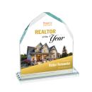 Montibello Full Color Clear Peaks Crystal Award