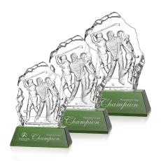 Employee Gifts - Fergus Golf Green Crystal Award