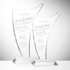 Reading Peaks Crystal Award - Awards and Trophies