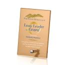 Atchison Russet Full Color Silver Rectangle Glass Award